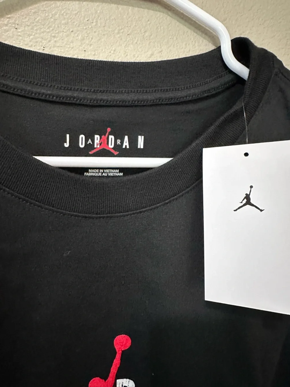 Jordan Flight Heritage Oversized Graphic T-Shirt Black Size L